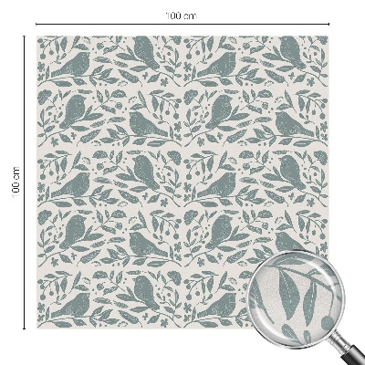 Madár motívum Üvegfólia ablakra