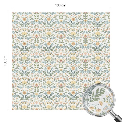 Virágszimmetria Ablaküveg fólia belátásgátló