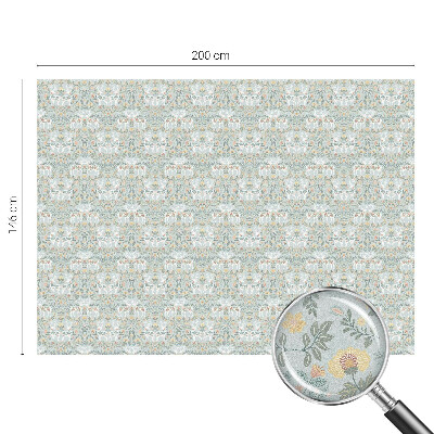 Szarvas virágok Belátásgátló fólia ablakra