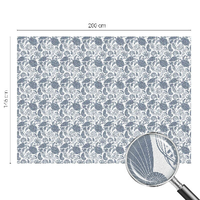 Óceáni élet Öntapadós üvegfólia vitrázs mintával