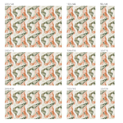 Színes hullámok Üvegfólia ablakra