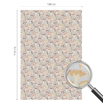 Erdőminta Belátásgátló fólia ablakra