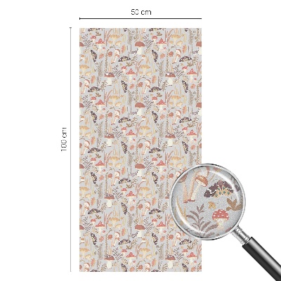 Erdőminta Belátásgátló fólia ablakra