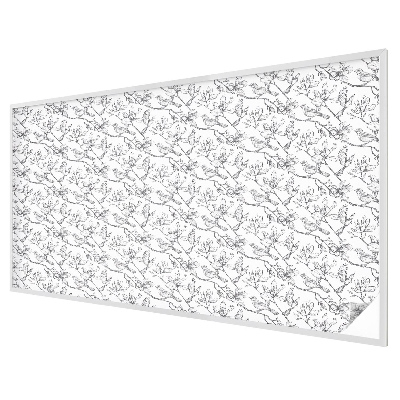 Madarak és virágok Öntapadós üvegfólia vitrázs mintával