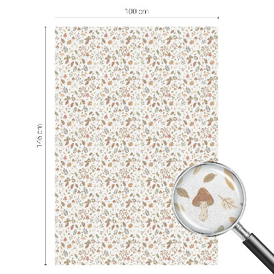 Őszi minták Öntapadós ablakfólia ólomüveg mintával