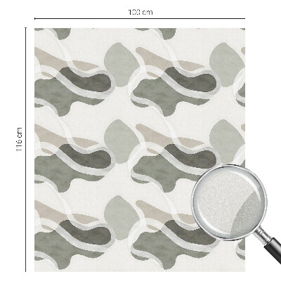 Organikus minta Üvegfólia ablakra