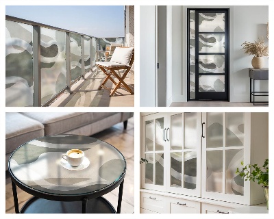 Organikus minta Üvegfólia ablakra