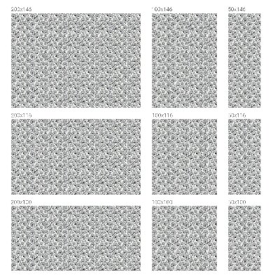 Botanikai motívum Öntapadós ablakfólia ólomüveg mintával