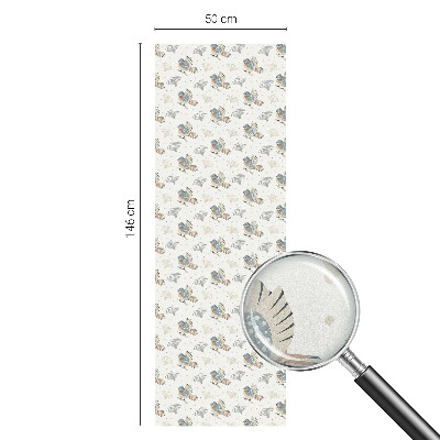 Madarak mintája Belátásgátló fólia ablakra