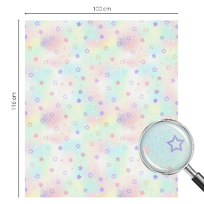 Szivárvány minták Ablaküveg fólia belátásgátló