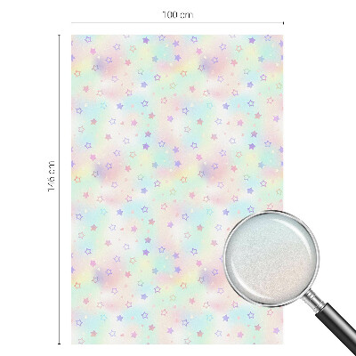 Szivárvány minták Ablaküveg fólia belátásgátló