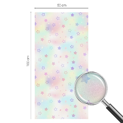 Szivárvány minták Ablaküveg fólia belátásgátló