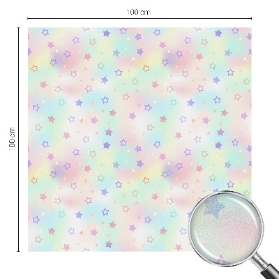 Szivárvány minták Ablaküveg fólia belátásgátló