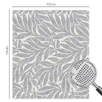 Levélcseppek Öntapadós üvegfólia vitrázs mintával