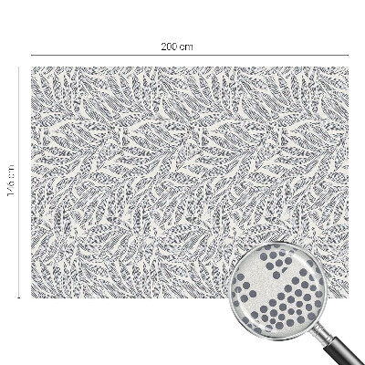 Levélcseppek Öntapadós üvegfólia vitrázs mintával