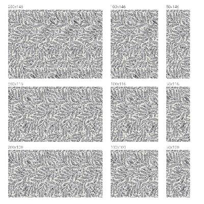 Levélcseppek Öntapadós üvegfólia vitrázs mintával