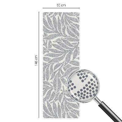 Levélcseppek Öntapadós üvegfólia vitrázs mintával