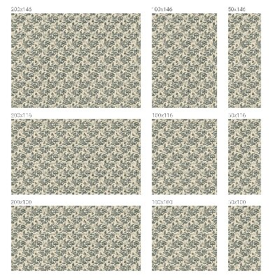 Keleti minta Üvegfólia ablakra