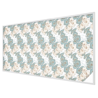 Finom virágok Ablaküveg fólia belátásgátló