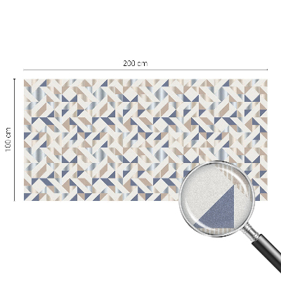 Geometriai minták Belátásgátló fólia ablakra