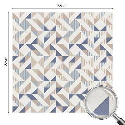 Geometriai minták Belátásgátló fólia ablakra