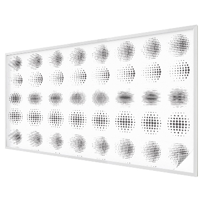 Pontozott körök Ablaküveg fólia belátásgátló