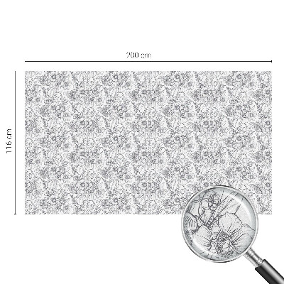 Florisztikai elegancia Belátásgátló fólia ablakra