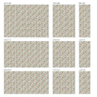 Virágminta Üvegfólia ablakra