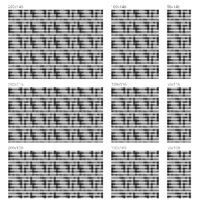 Grafikus rács Ablaküveg fólia belátásgátló