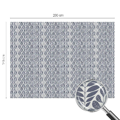 Mintás levelek Öntapadós üvegfólia vitrázs mintával