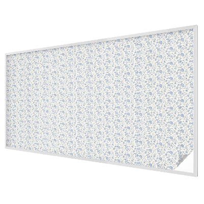 Virágminta Öntapadós ablakfólia ólomüveg mintával