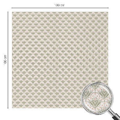 Növényi díszek Ablaküveg fólia belátásgátló