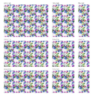 Színes absztrakció Öntapadós ablakfólia ólomüveg mintával