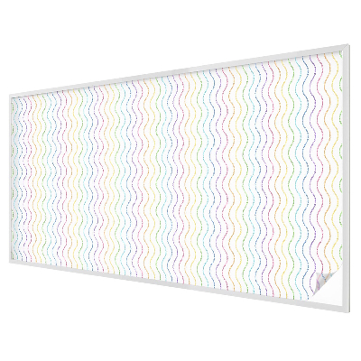 Szivárvány vonalak Üvegfólia ablakra