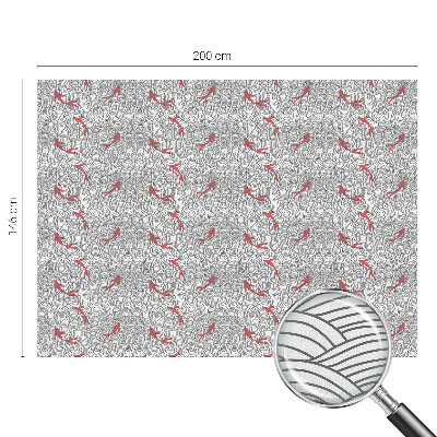 Hullámos minta Üvegfólia ablakra