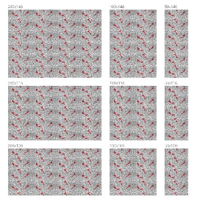 Hullámos minta Üvegfólia ablakra