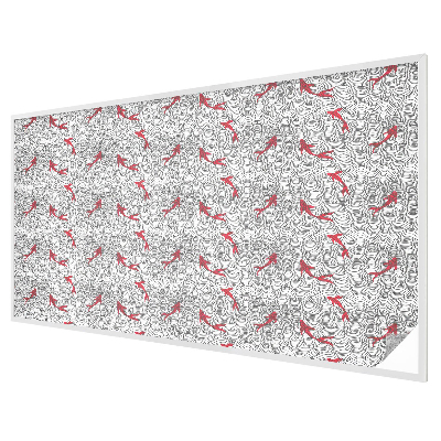 Hullámos minta Üvegfólia ablakra