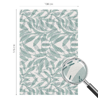 Zöld levelek Ablaküveg fólia belátásgátló