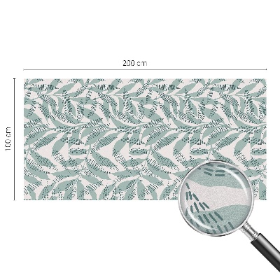 Zöld levelek Ablaküveg fólia belátásgátló