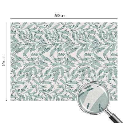 Zöld levelek Ablaküveg fólia belátásgátló