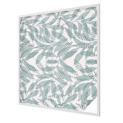 Zöld levelek Ablaküveg fólia belátásgátló