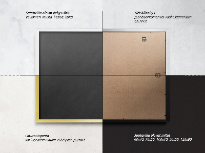 Krétatábla falra modern 70x50