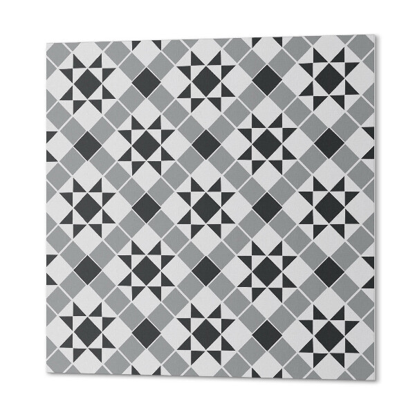 Öntapadós vinyl csempe Csillag motívum geometrikus formában