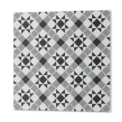 Öntapadós vinyl csempe Csillag motívum geometrikus formában
