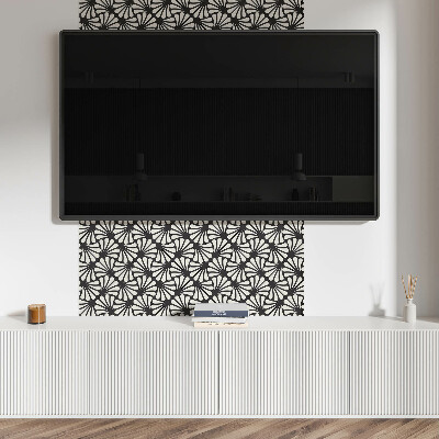 Vinyl csempe Elegáns levélmotívum modern csavarral
