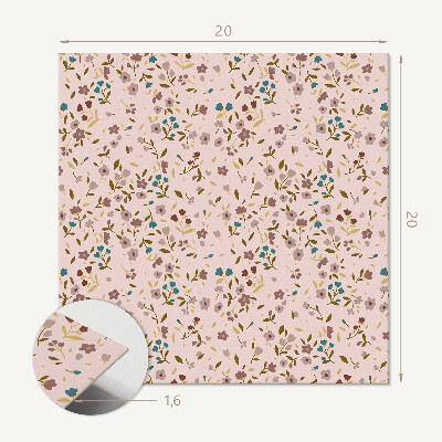 Vinyl csempe Növény minta