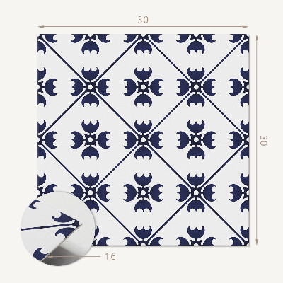 Öntapadós vinyl csempe Elegáns minta geometriai formákkal