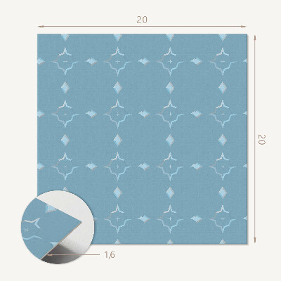 Vinyl csempe Gyémánt geometriai motívumok