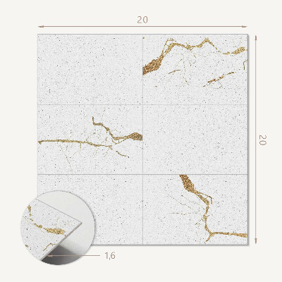 Vinyl csempe Elegáns márvány kivitel