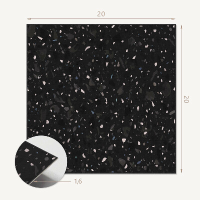 Vinilpadló Absztrakt Terrazzo modern stílusban